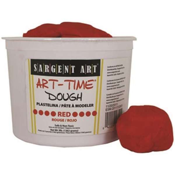Sargent Art 3Lb Art Time Dough - Red SAR853320